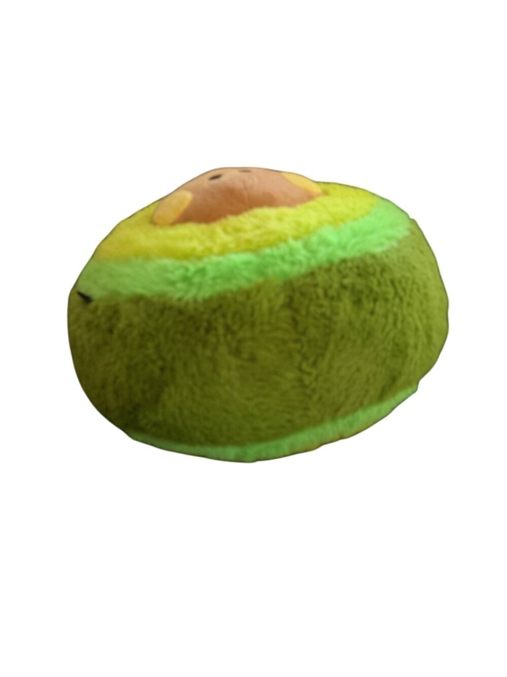 BT21 Shooky & Cooky Double Sided Avocado-Shaped Plush Toy With Reversible Faces - Picture 8 of 8